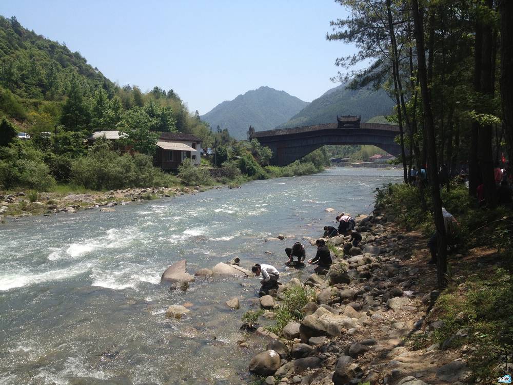 廊桥之乡庆元特色风景 廊桥