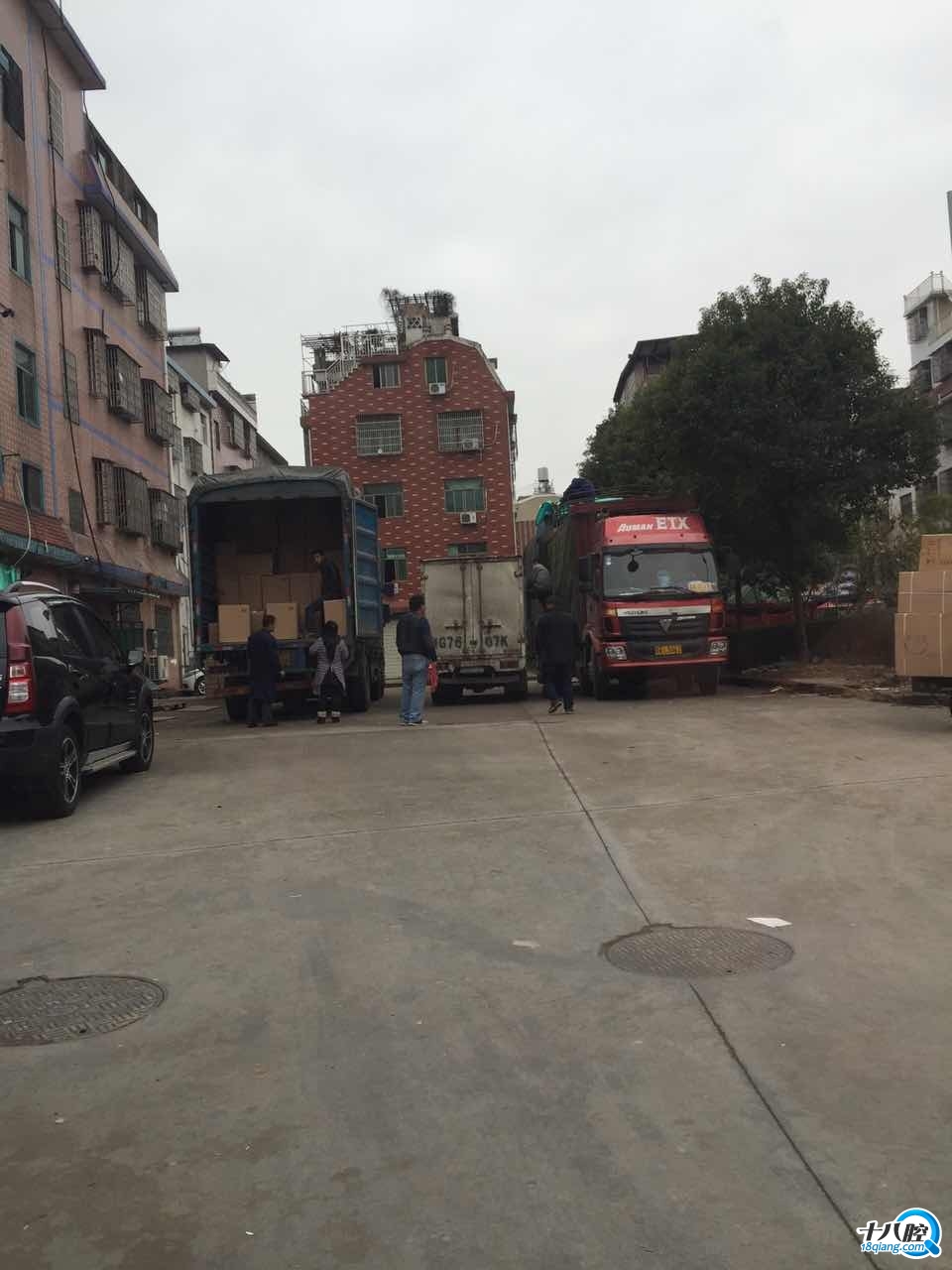 宗塘二区托运部的大货车长期乱停乱开,希望有