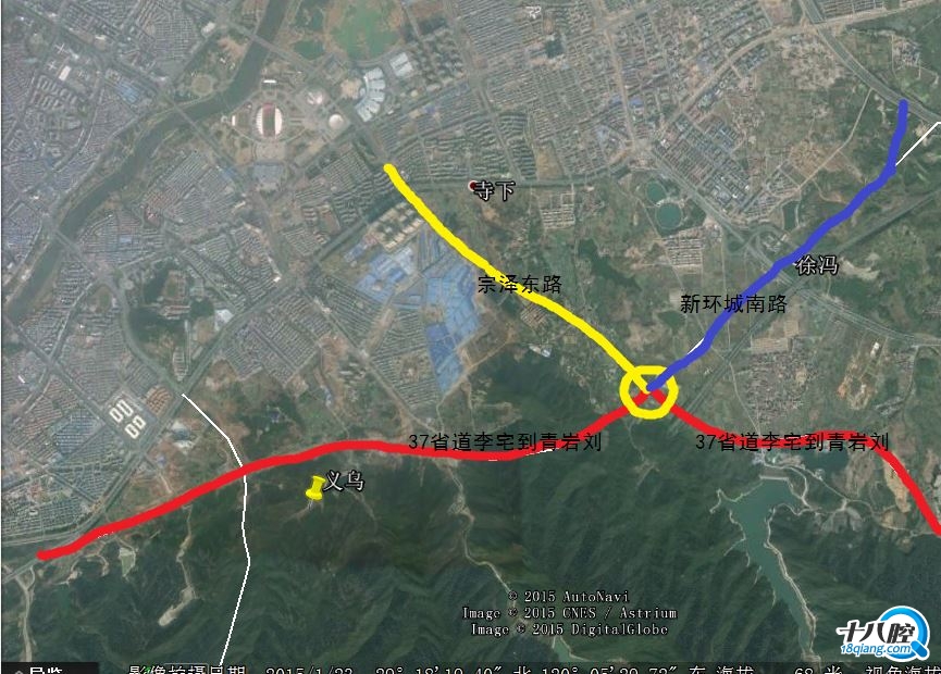 宗泽路 环城南路交叉口在挖隧道 施工完成后 此路通向