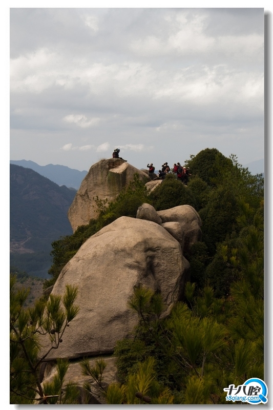 山水户外},2015年9月20号星期天徒步新昌沙溪小黄山 探泄下巧王佛手岩