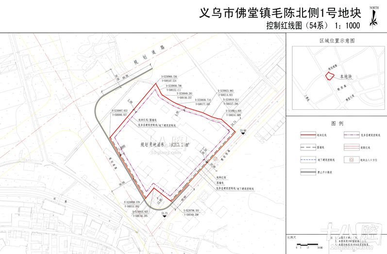 【规划公示】佛堂镇毛陈北侧1号,2号地块及后宅街道幼儿园规划建设