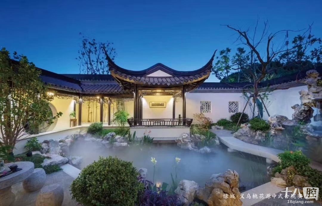 义乌绿城桃花源,义乌绿城桃花源别墅,义乌桃花源叠墅户型图_大山谷图库