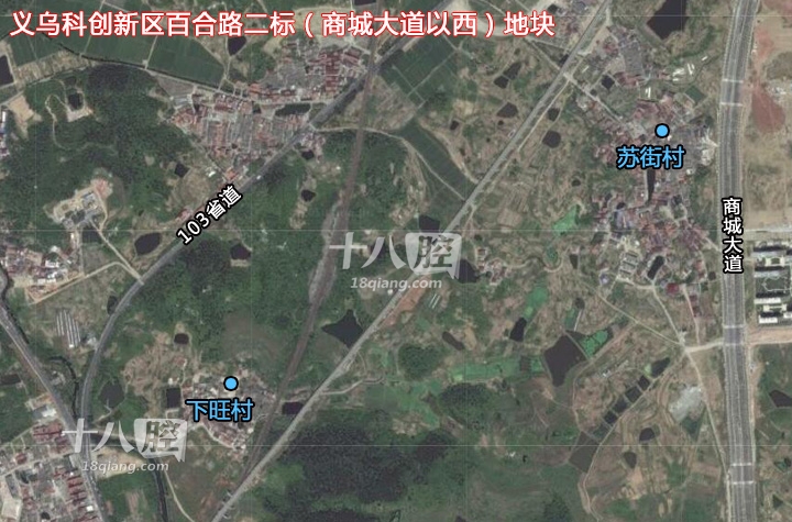 义乌科创新区净居路延伸工程一标(商城大道以东) 征收土地:后宅街道洪