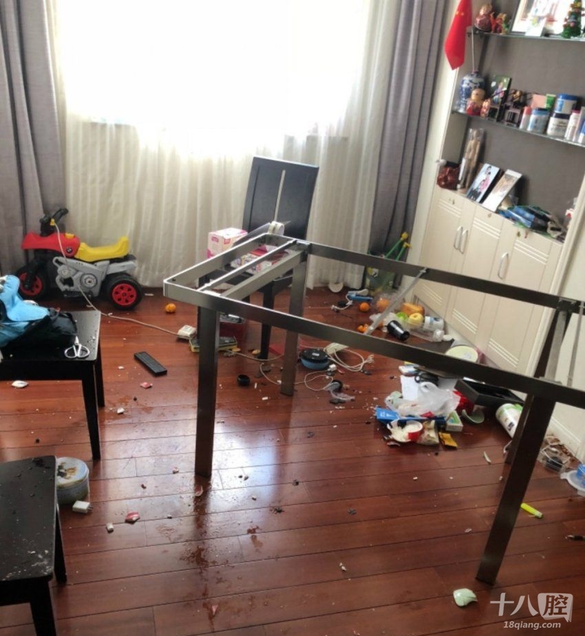 一点小事,他就把家砸成这个样子! 前天   :  熊孩子他妈咪
