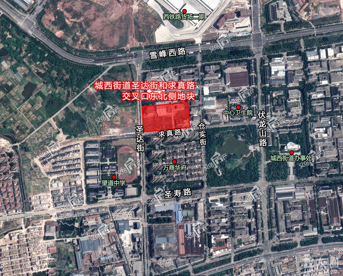 26400平方米,限高55米!义乌城西街道新增一宗商业,居住用地