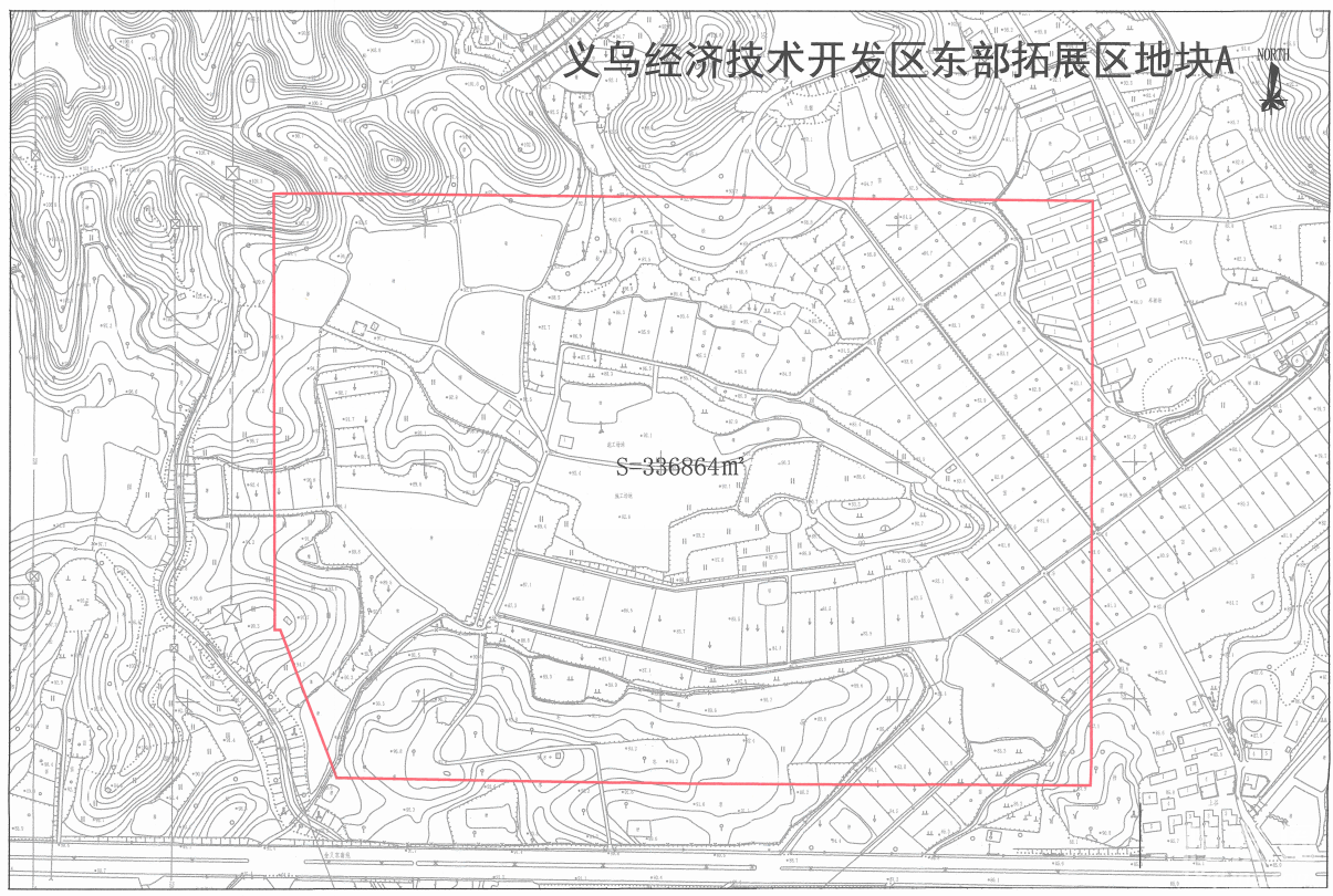 项目名称:义乌经济技术开发区东部拓展区地块a 征收范围:赤岸镇青口村