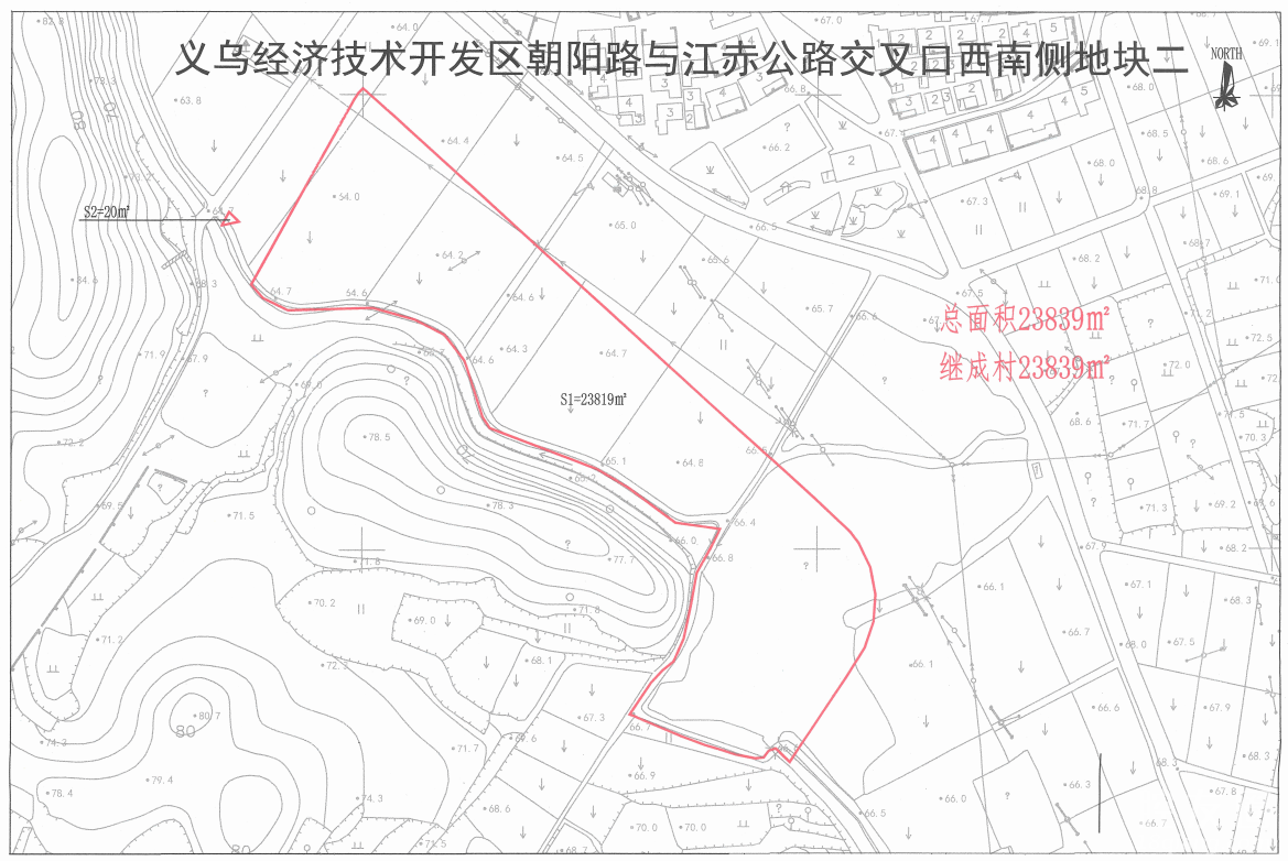 佛堂镇继成村项目名称:义乌经济技术开发区朝阳路与江赤公路交叉口西