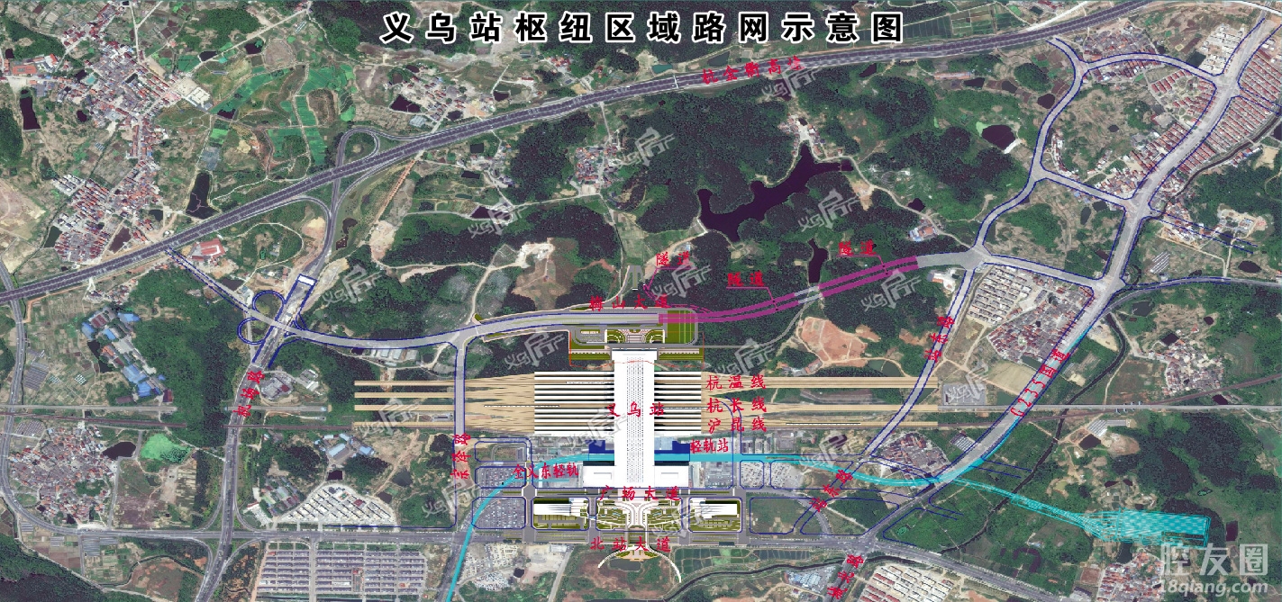 面积约38平方公里义乌高铁站北广场区块城市设计及控规采购招标