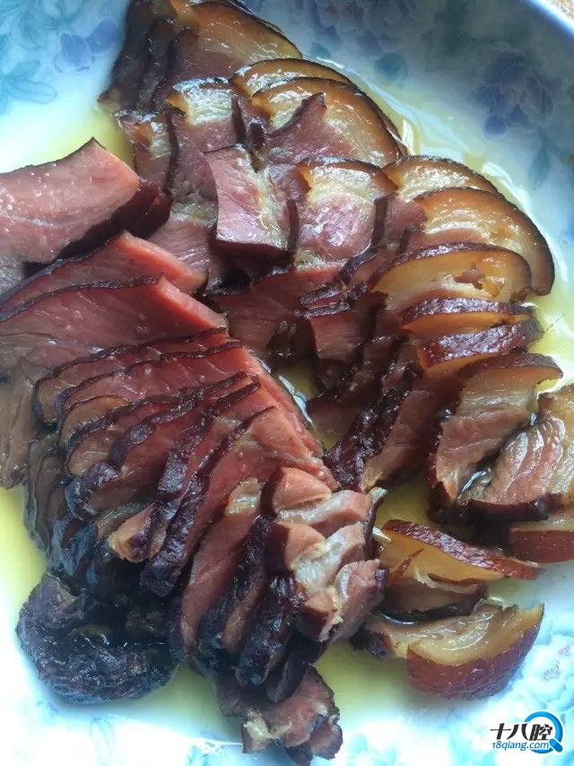 农家清蒸熏肉片