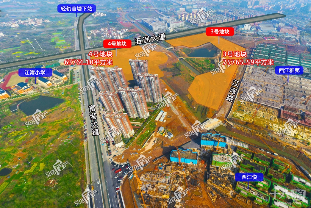 涉及望辰府,悅江府,江灣3號4號地塊…義烏多宗商住地塊規劃集中公示