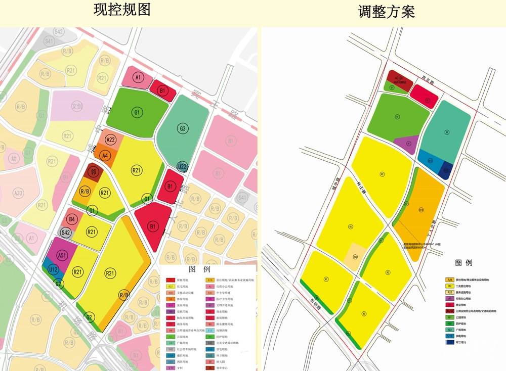 孝子祠控规调整!新增大面积居住用地!