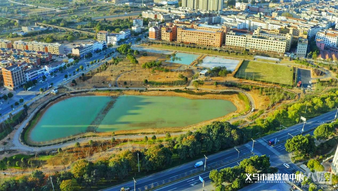 佔地150畝!義烏蘇溪荷花芯公園即將於今年年底建成開放