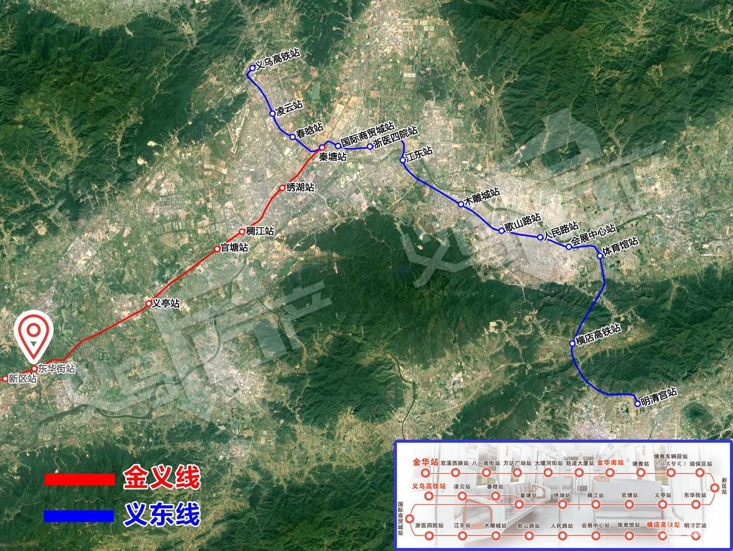 金华轻轨三号线线路图图片